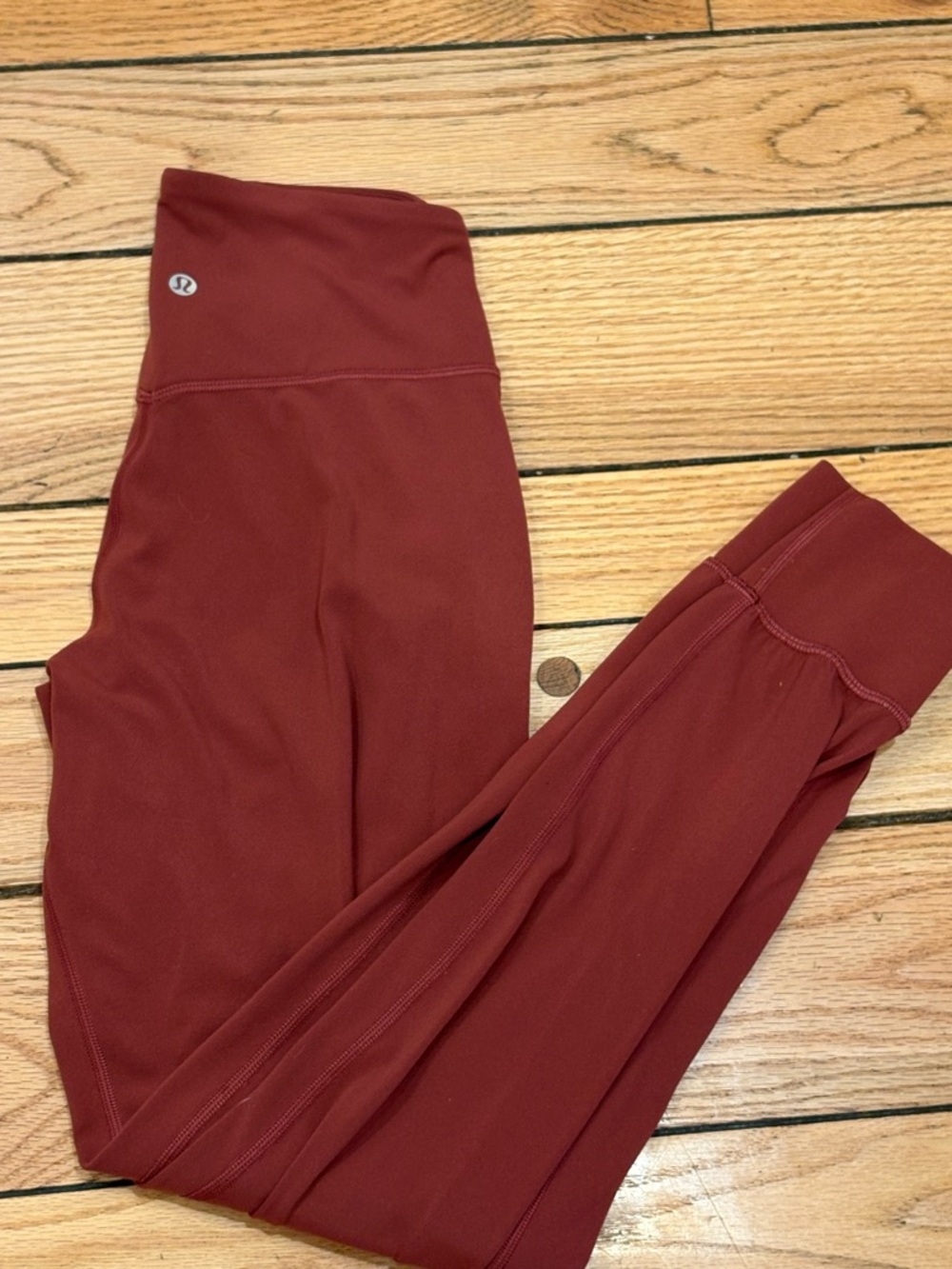 Lululemon High-Waist Legging Joggers in Burgundy size 4